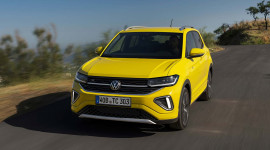 Volkswagen T-Cross 2024 ra mắt với đèn pha và màn hình cảm ứng mới