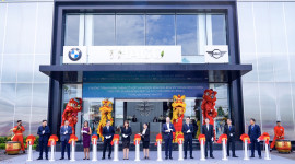 THACO AUTO khánh thành tổ hợp showroom BMW-MINI-BMW Motorrad Bình Dương