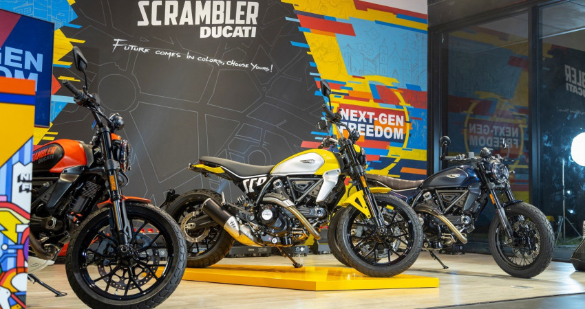 Ducati Scrambler thế hệ thứ 2 ra mắt tại TP.HCM, gi&aacute; từ hơn 370 triệu đồng