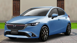Mazda2 thế hệ mới rò rỉ thông tin, thay đổi về thiết kế, nâng cấp trang bị
