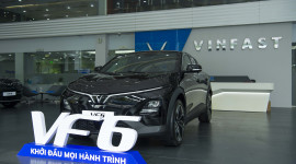 Cận cảnh SUV điện VinFast VF 6 tại đại lý, giá từ 675 triệu đồng