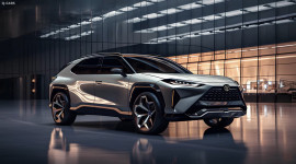 Đây có thể là Toyota RAV4 2025 thế hệ mới: Thiết kế hiện đại, cực kỳ bắt mắt