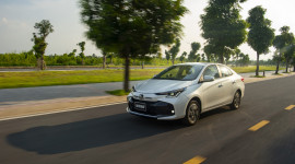 Đánh giá Toyota Vios 2023: Thiết kế trẻ hóa, vận hành an toàn