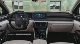 Hyundai Tucson Facelift sẽ c&oacute; nội thất theo phong c&aacute;ch Santa Fe đời mới