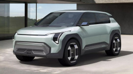 Cận cảnh hai mẫu EV3 SUV và EV4 Sedan: Tương lai xe điện của Kia