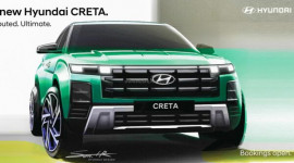 Hé lộ ảnh phác họa chính thức của Hyundai Creta Facelift 2024