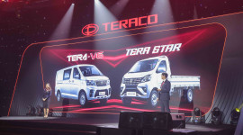 Daehan Motors ra mắt 2 mẫu xe tải ho&agrave;n to&agrave;n mới Tera Star v&agrave; Tera-V6