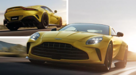 Aston Martin Vantage 2025 ra mắt với động cơ V8 mạnh 656 m&atilde; lực