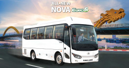Roadshow giới thiệu xe kh&aacute;ch King Long Nova Euro 5 mới tr&ecirc;n cả 3 miền