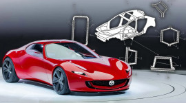 Mazda phát triển khung gầm làm bằng sợi carbon dành cho xe điện và hybrid