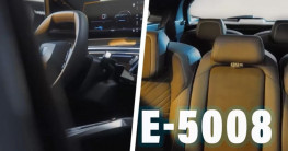 Peugeot h&eacute; lộ nội thất của mẫu SUV thuần điện E-5008