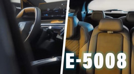 Peugeot h&eacute; lộ nội thất của mẫu SUV thuần điện E-5008