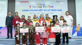 Honda tổ chức V&ograve;ng chung kết v&agrave; Lễ trao giải S&acirc;n chơi &Yacute; tưởng trẻ thơ lần thứ 14