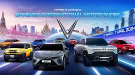 VinFast tham dự Triển lãm Ô tô Quốc tế Bangkok 2024, chính thức ra mắt thị trường Thái Lan