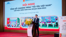 Honda Việt Nam tổ chức Hội nghị tổng kết chương tr&igrave;nh &ldquo;T&ocirc;i y&ecirc;u Việt Nam&rdquo; trong cấp học mầm non giai đoạn 2020-2024