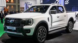 Ngắm ảnh thực tế Ford Ranger Wildtrak V6 tại triển l&atilde;m Bangkok 2024