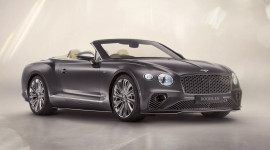 Bentley đ&iacute;nh kim cương v&agrave; v&agrave;ng trắng l&ecirc;n chiếc Continental GTC độc bản
