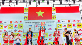 Kết quả Race 1 chặng 2 ARRC 2024: Cao Việt Nam top 1 châu Á