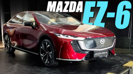 Sedan điện Mazda EZ-6 lộ diện với thiết kế cực bắt mắt