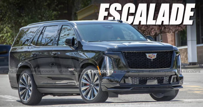 Cadillac Escalade V 2025 phi&ecirc;n bản n&acirc;ng cấp lộ diện kh&ocirc;ng che chắn