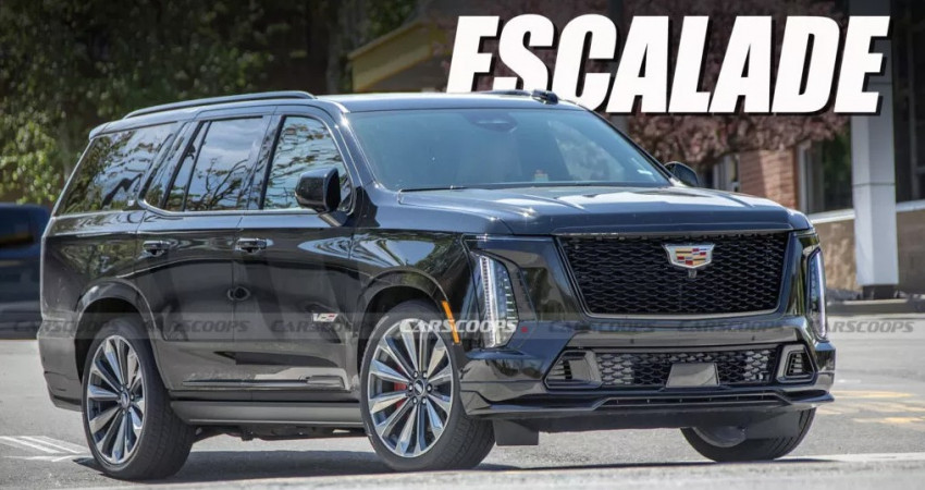Cadillac Escalade V 2025 phi&ecirc;n bản n&acirc;ng cấp lộ diện kh&ocirc;ng che chắn