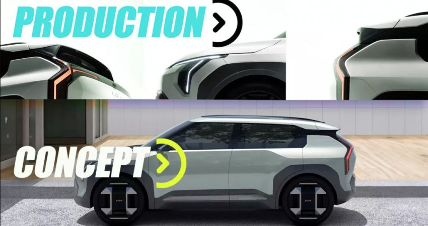 Kia EV3 bản thương mại lộ diện trước ng&agrave;y ra mắt, gi&aacute; khởi điểm c&oacute; thể từ 32.000 USD