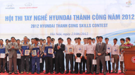 Hyundai Thành Công tổ chức VCK Hội thi tay nghề 2012