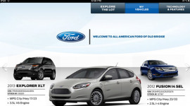 Ford thử nghiệm ứng dụng iPad trong bán hàng