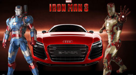 Dàn xế sang Audi xuất hiện trong Iron man 3