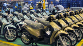Xe máy Việt Nam xuất hiện ở hầu khắp châu Phi
