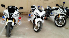 Cảnh sát 113 Biên Hòa “chơi” môtô “khủng”
