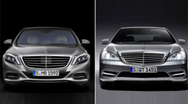 "Mổ xẻ" chi tiết Mercedes S-Class thế hệ mới và thế hệ cũ
