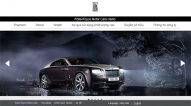 Ra mắt website Rolls-Royce bằng tiếng Việt